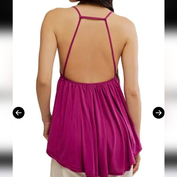 FREE PEOPLE TRIXIE RIB & JERSEY TOP SIZE SMALL - Picture 3 of 15